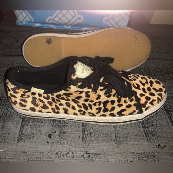 Kate Spade Leopard Print Women's Sneakers - Picture 4 of 7